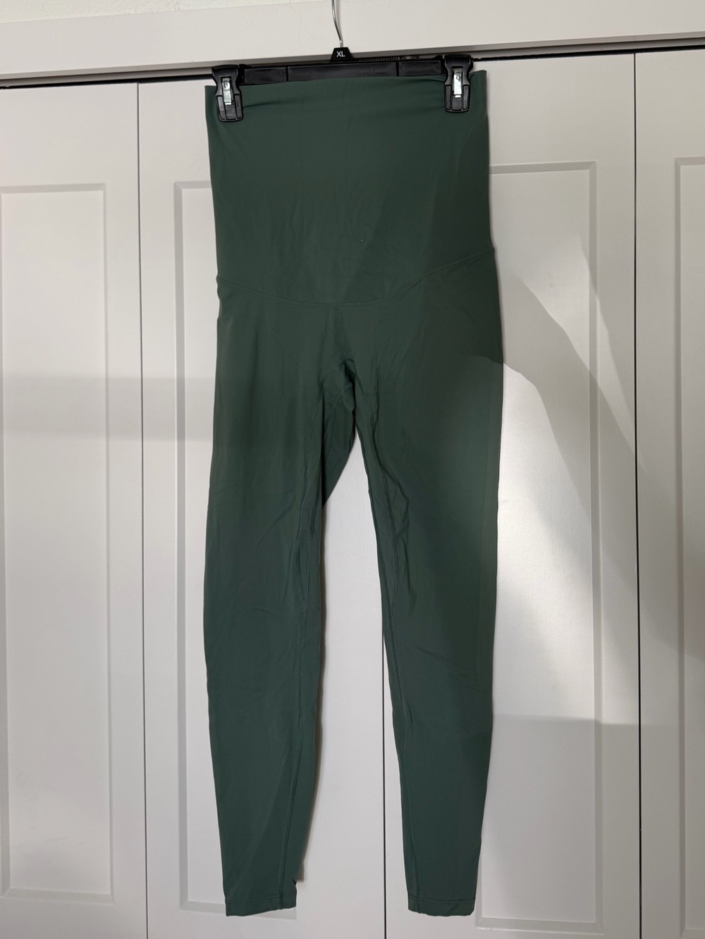 Poshdivah High-Waist Forest Green Leggings